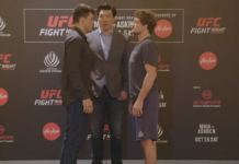 UFC Singapur – wyniki ważenia. Wszyscy w limitach.