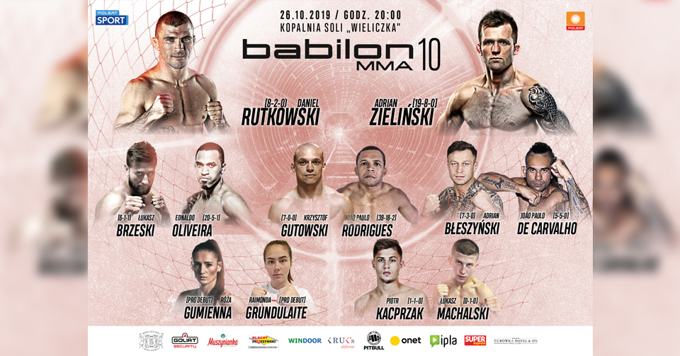 Babilon MMA 10 – pełna karta walk