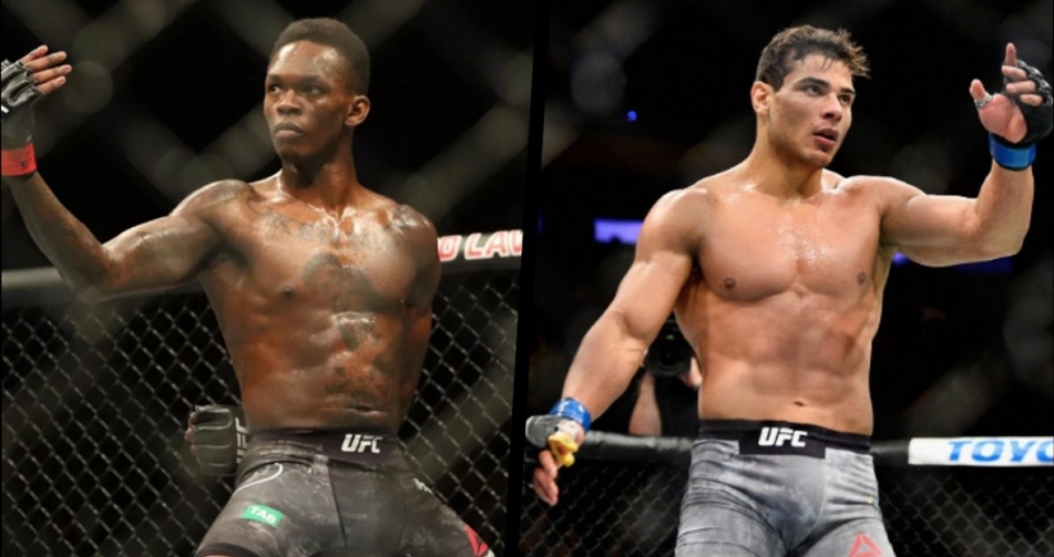 Israel Adesanya vs. Paulo Costa planowane na marcową galę UFC w Las Vegas