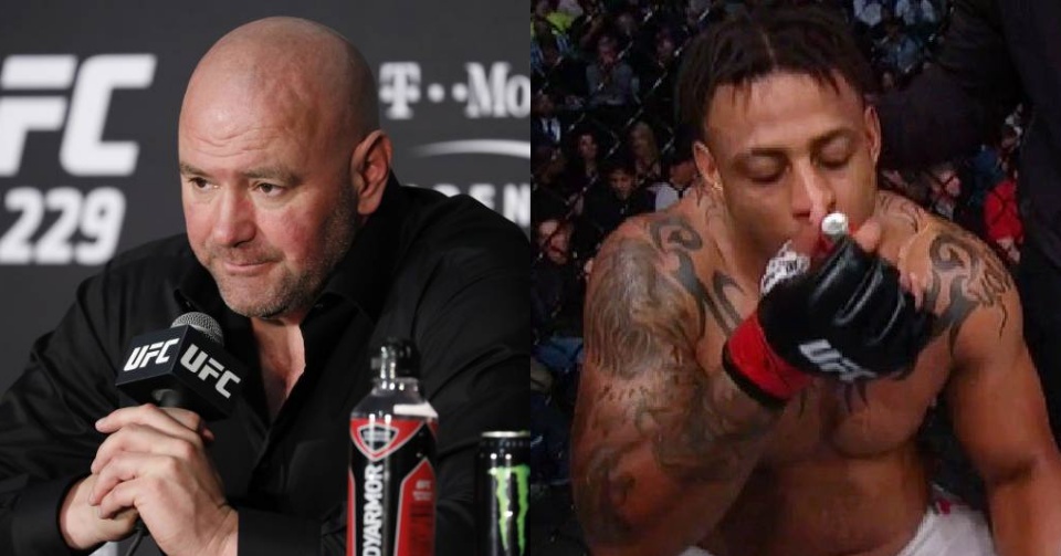 Dana White nie potrafi zrozumieć postępowania Grega Hardy’ego i jego narożnika podczas UFC w Bostonie