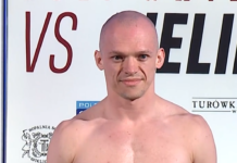 Krzysztof Gutowski kończy rywala ciosami w drugiej rundzie na Babilon MMA 10