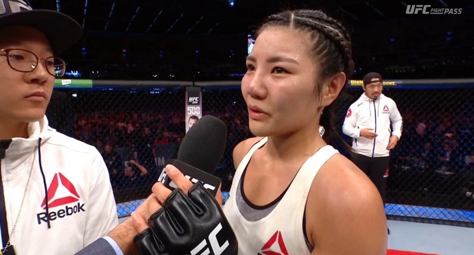 Ji Yeon Kim po zwycięstwie na UFC 243 chce walki z Alexą Grasso na gali w Busan