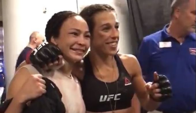 Tylko szacunek! Joanna i Michelle za kulisami UFC Tampa [WIDEO]