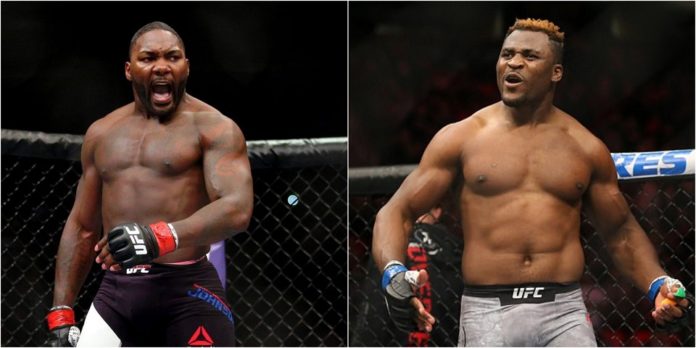 johnson vs ngannou