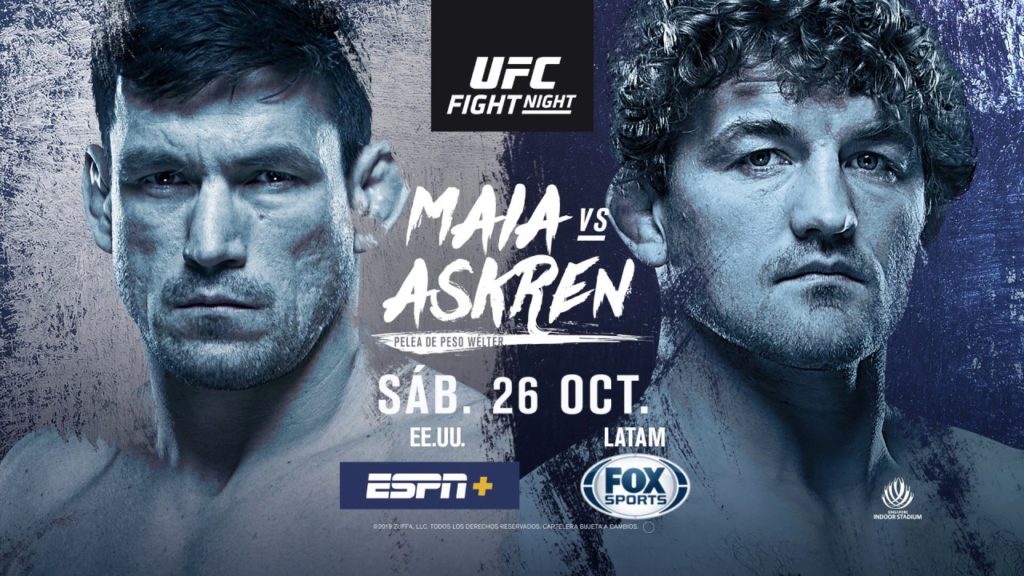 UFC Singapur: Maia vs. Askren – pełna karta walk. Jak i gdzie oglądać?