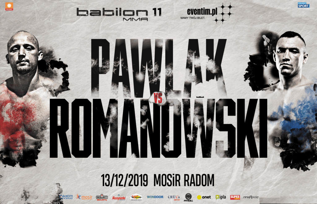 Pawlak vs. Romanowski na Babilon MMA 11 w Radomiu
