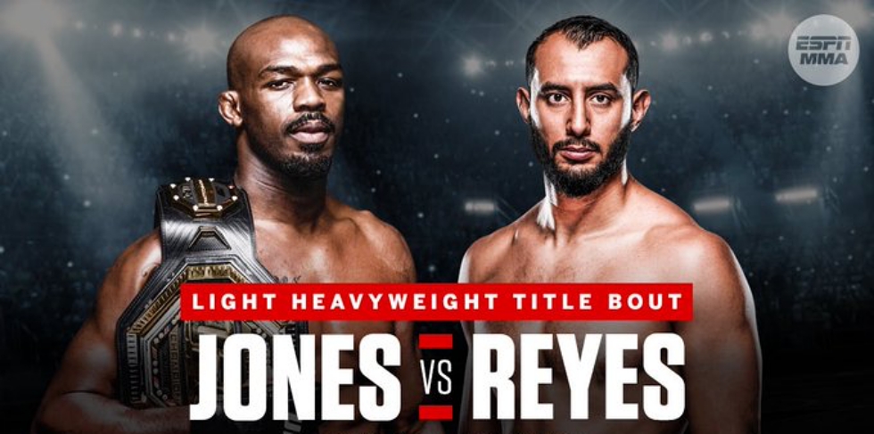 OFICJALNIE: Jon Jones zmierzy się z Dominickiem Reyesem na gali UFC w Houston