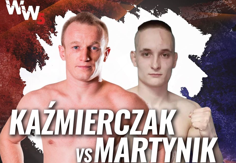 Kasjan Kaźmierczak vs Patryk Martynik dodane do karty Wieczoru Walk 5