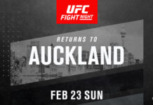 UFC Auckland inthecage