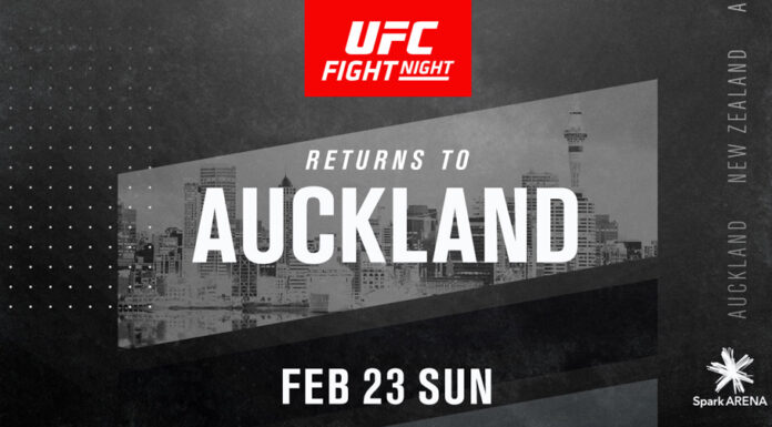 UFC Auckland inthecage