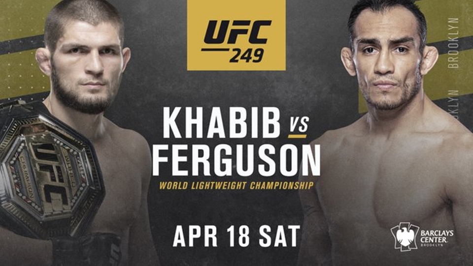 OFICJALNIE: Khabib Nurmagomedov vs. Tony Ferguson na UFC 249