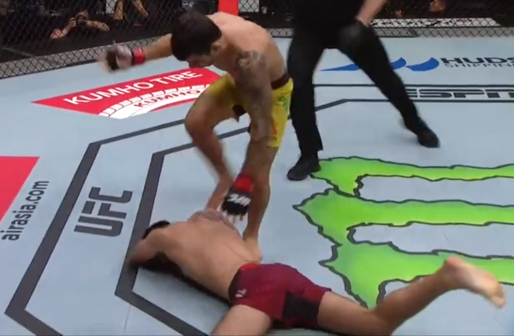 UFC Busan: Alexandre Pantoja brutalnie znokautował Matta Schnella [WIDEO]