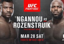 OFICJALNIE: Ngannou zmierzy się z Rozenstruikiem w walce wieczoru na UFC Columbus