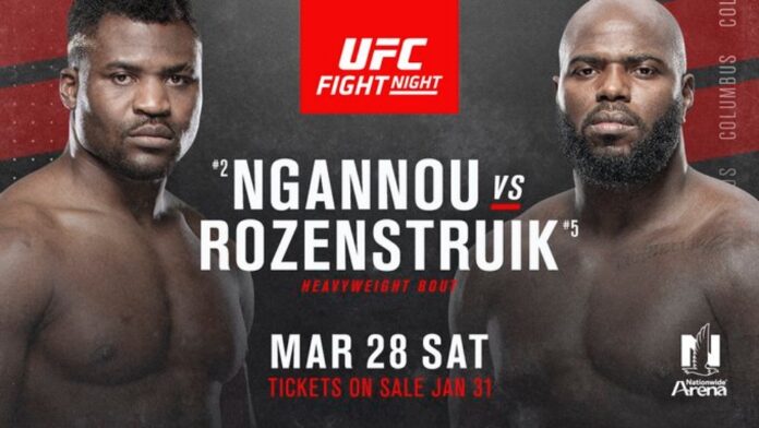 Francis Ngannou , Jairzinho Rozenstruik