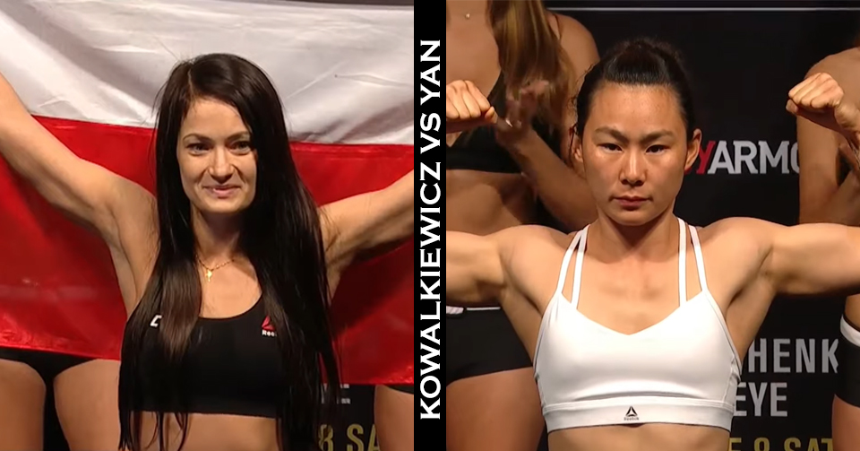DONIESIENIA: Karolina Kowalkiewicz vs. Yan Xiaonan na UFC Auckland