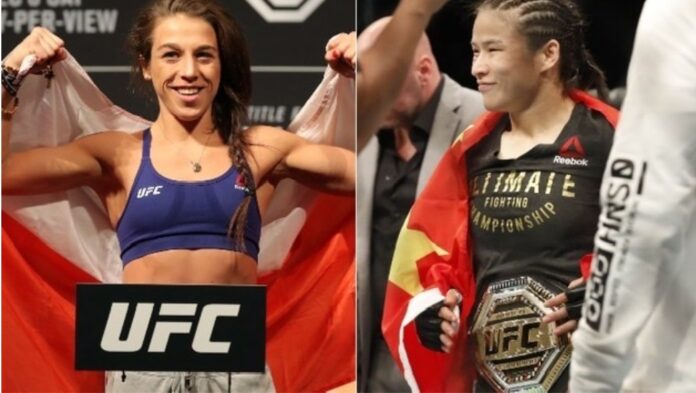 jedrzejczyk zhang ufc 248