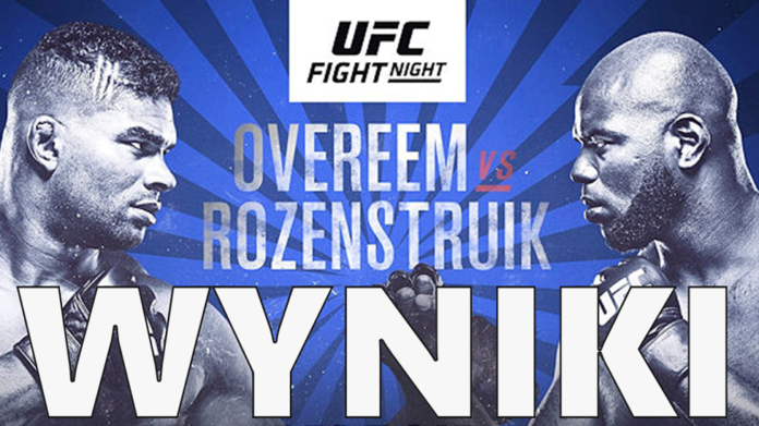 wyniki ufc waszyngton
