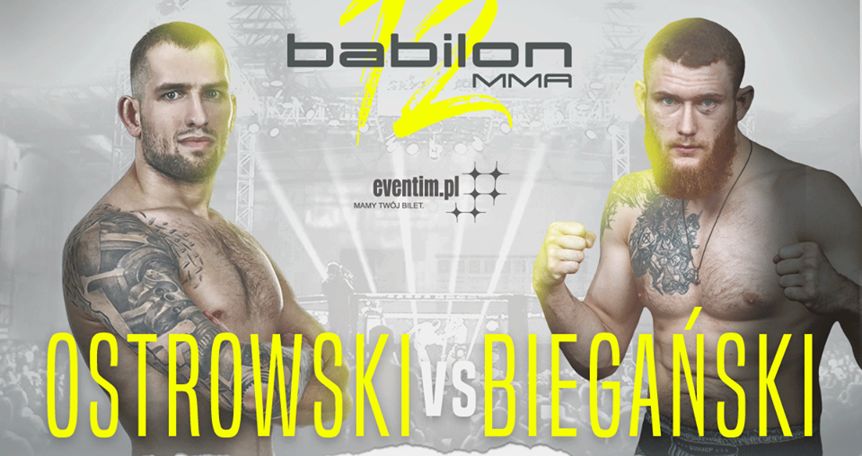 Mateusz Ostrowski vs. Adam Biegański na Babilon MMA 12 w Łomży