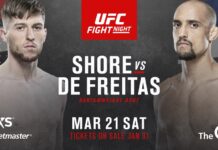 Jack Shore vs. Geraldo de Freitas na UFC on ESPN+29 w Londynie