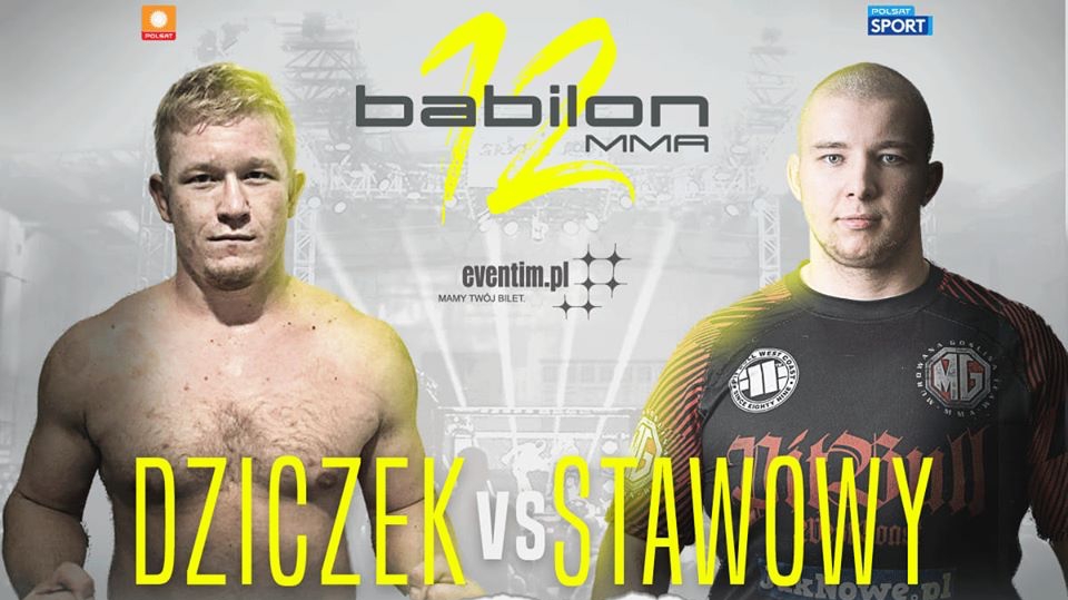 Konrad Dziczek zmierzy się z Filipem Stawowym na Babilon MMA 12