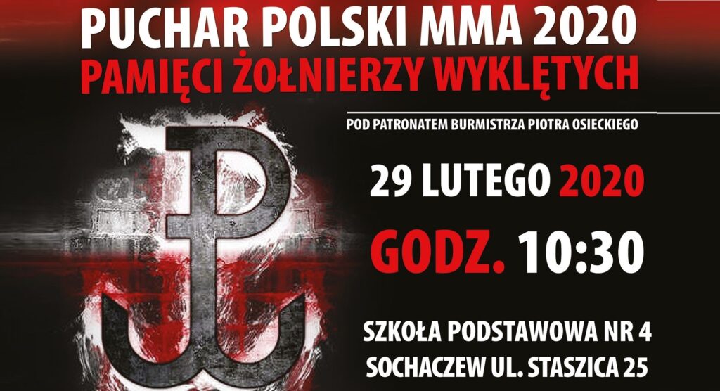 Puchar Polski MMA 2020 dedykowany Pamięci Żołnierzy Wyklętych