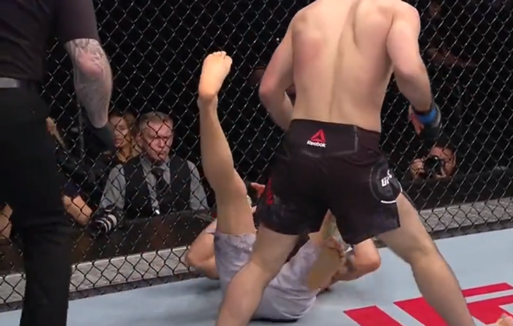 UFC Auckland: Zubaira Tukhugov znokautował Kevina Aguilara w pierwszej rundzie [WIDEO]