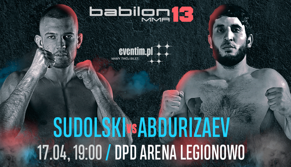 Łukasz Sudolski vs. Emin Abdurizaev na Babilon MMA 13 w Legionowie