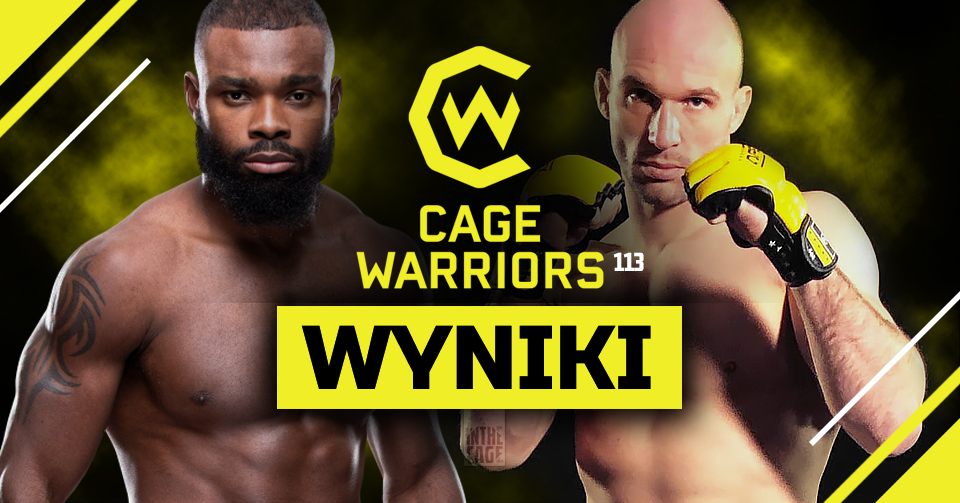 Cage Warriors 113: Stewart vs. Fabiński – wyniki. „Rzeźnik” dominująco zwyciężył w Manchesterze