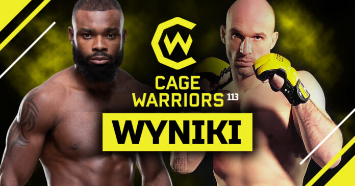 Cage-Warriors-113-wyniki-fabiński-stewart