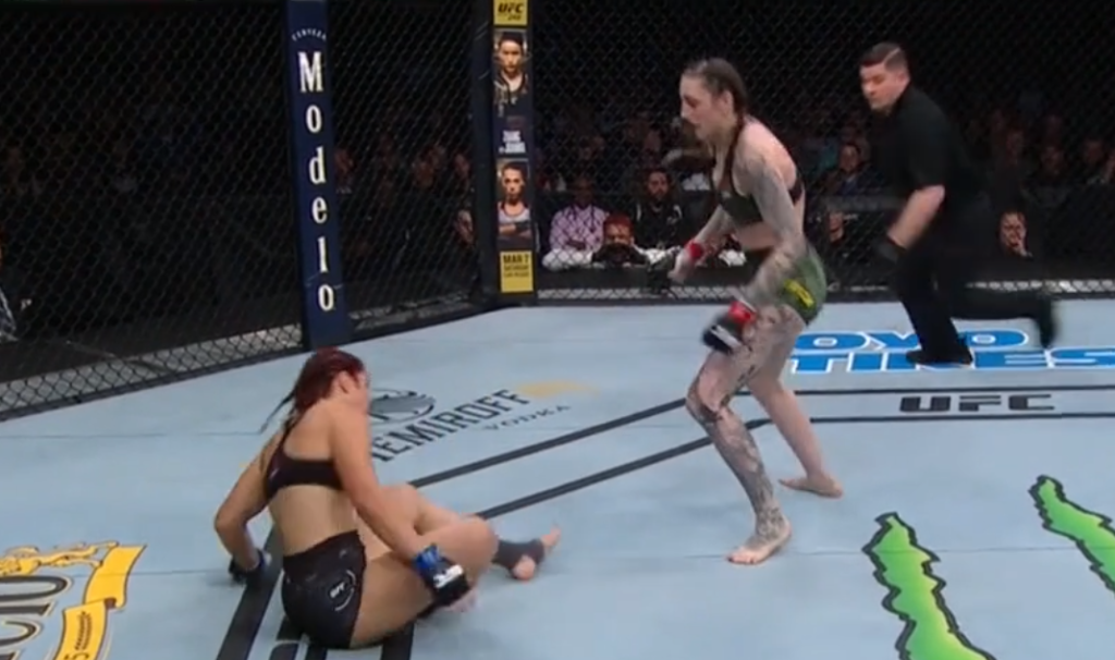 UFC Norfolk: Megan Anderson jednym ciosem znokautowała Normę Dumont [WIDEO]