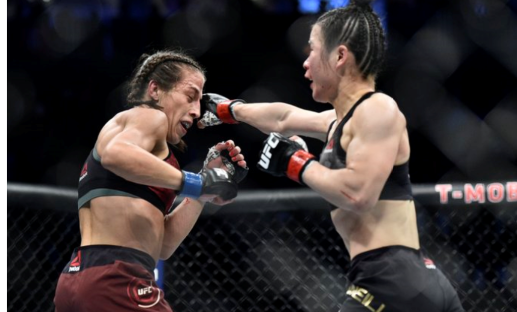 Zobacz karty punktowe walki Jędrzejczyk vs. Zhang