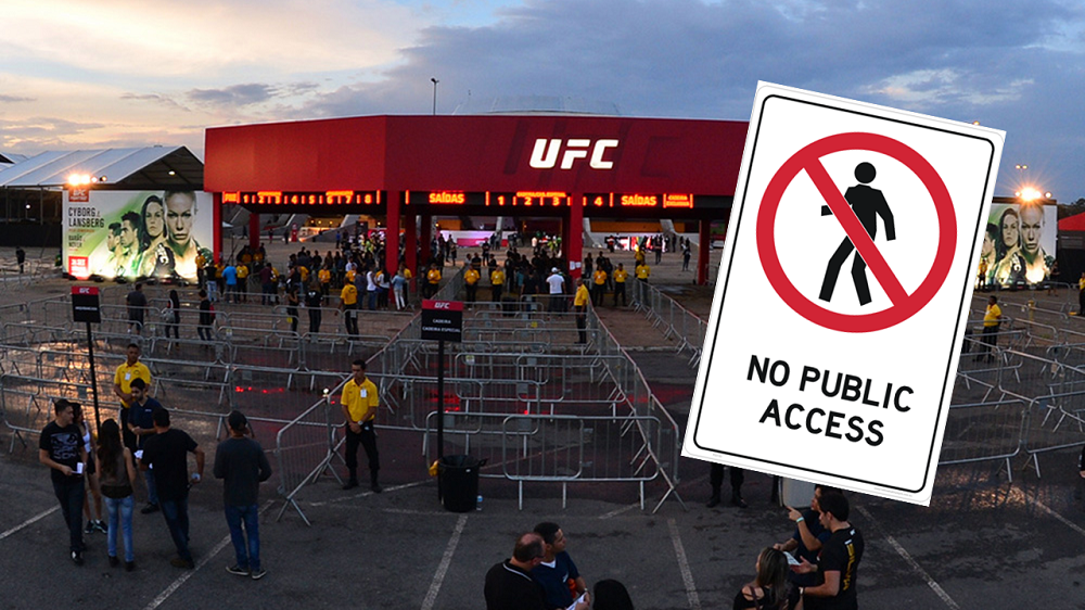 UFC on ESPN+ 28 w Brazylii za zamkniętymi drzwiami. Koronawirus w natarciu.