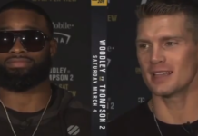 Tyron Woodley przeprasza Stephena Thompsona: „Byłem wredny”