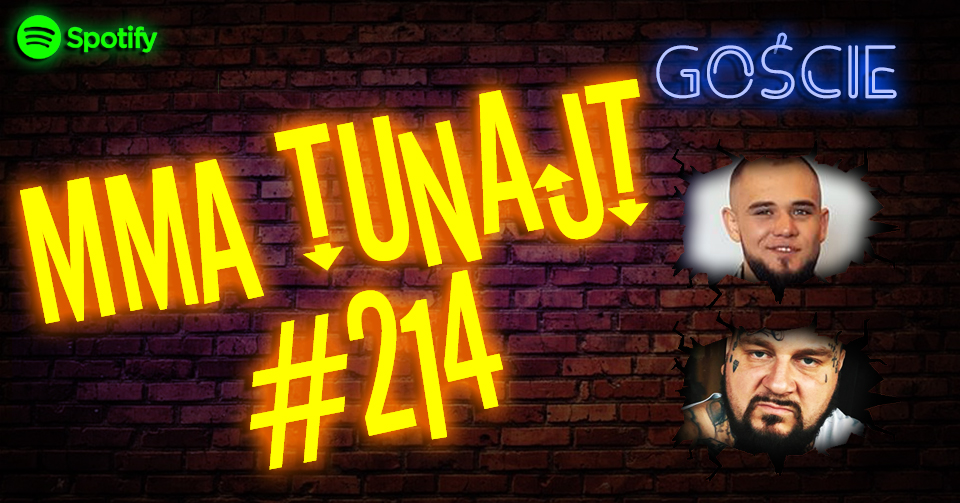 MMA TuNajt #214 | Gośc. RED & Michał Sobiech – czyli (nie)poważne rozmowy o MMA [PODCAST]