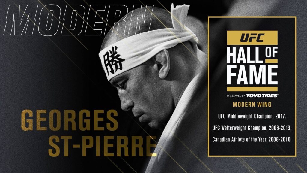 Georges St. Pierre dołączy do UFC Hall Of Fame