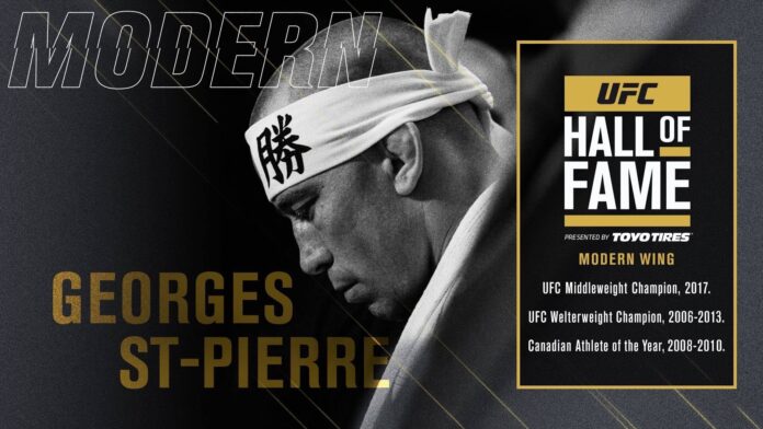 Georges St. Pierre Hall Of Fame