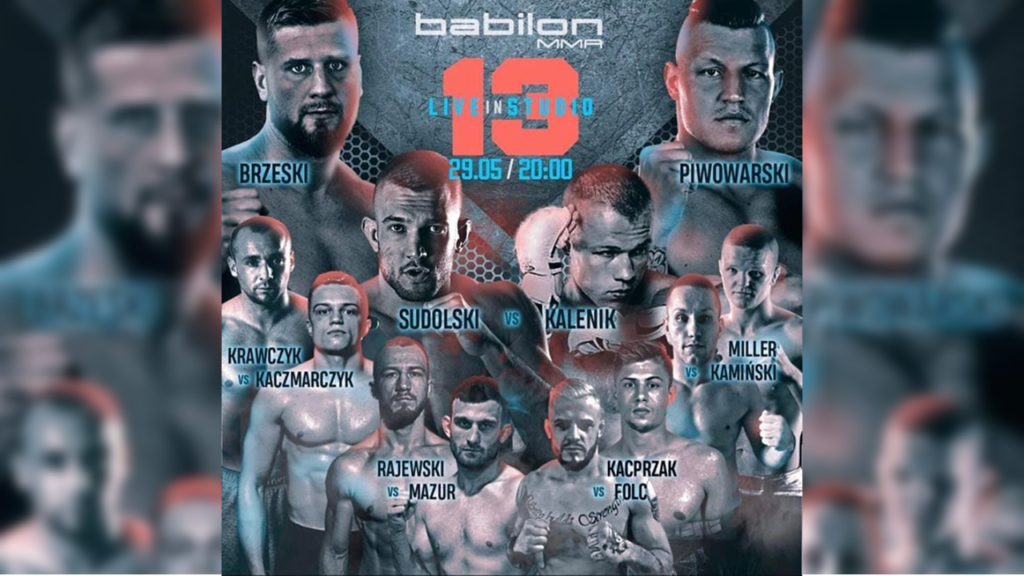 Poznaliśmy nazwiska bohaterów gali Babilon MMA 13