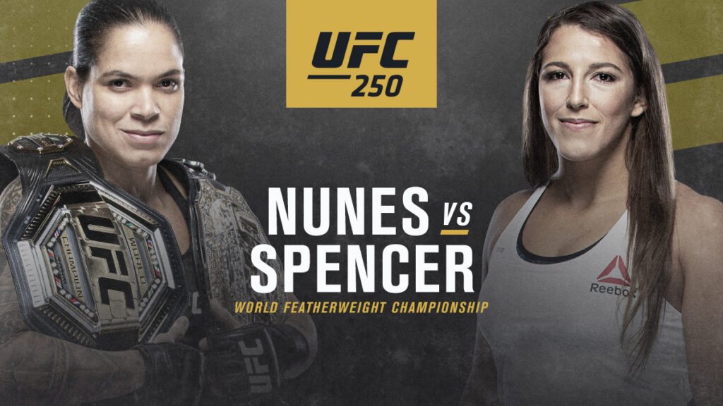 Oficjalnie: Amanda Nunes vs.  Felicia Spencer na UFC 250