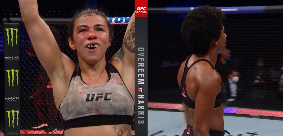 UFC on ESPN 8: Claudia Gadelha niejednogłośnie wypunktowała Angelę Hill