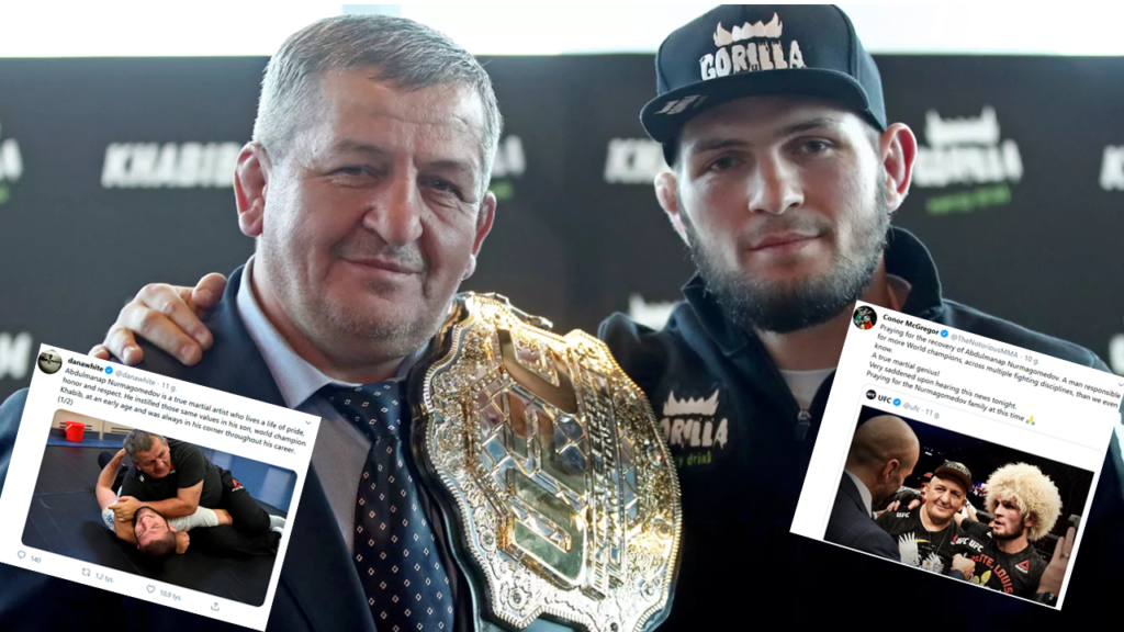 Ojciec Khabiba w śpiączce. Dana White, Conor McGregor i inni ślą wyrazy wsparcia