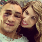 tony feguson z żoną po ufc249