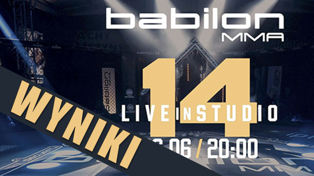 Babilon MMA 14: Pawlak vs. Tomczak – wyniki gali