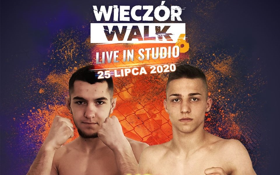 Eryk Walecki vs Kacper Wróbel na gali Wieczór Walk 6: Live in studio