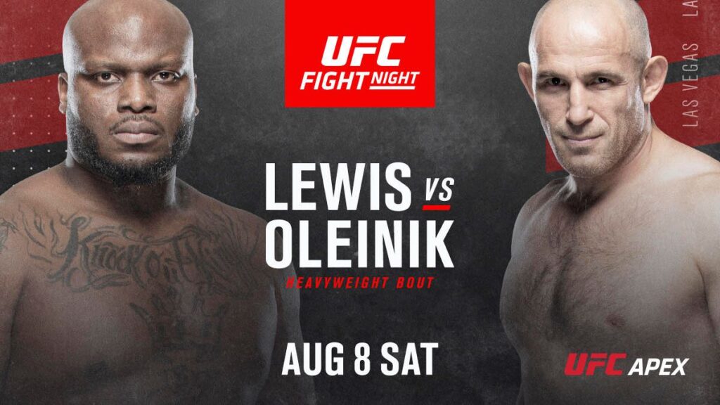 Derrick Lewis vs. Alexey Oleinik walką wieczoru gali UFC Vegas 6