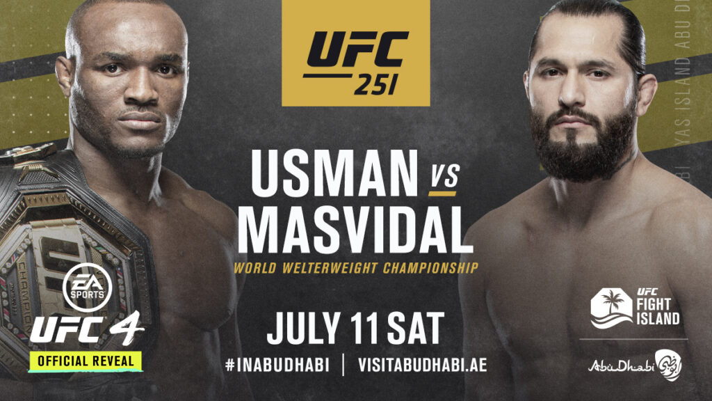 OFICJALNIE: Kamaru Usman vs. Jorge Masvidal na UFC 251