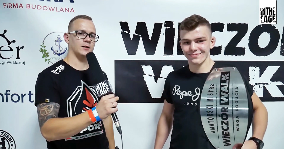 Michał Musiał amatorskim mistrzem wagi koguciej Wieczoru Walk [WYWIAD]