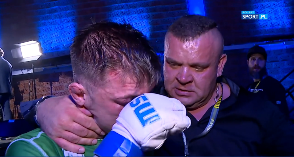 Rozbity Norman Parke nie krył łez po przegranej na KSW 53 [WIDEO]