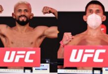 Wyniki ważenia przed UFC Fight Island 2 – Figueiredo w limicie. Walka o pas z Benavidezem niezagrożona