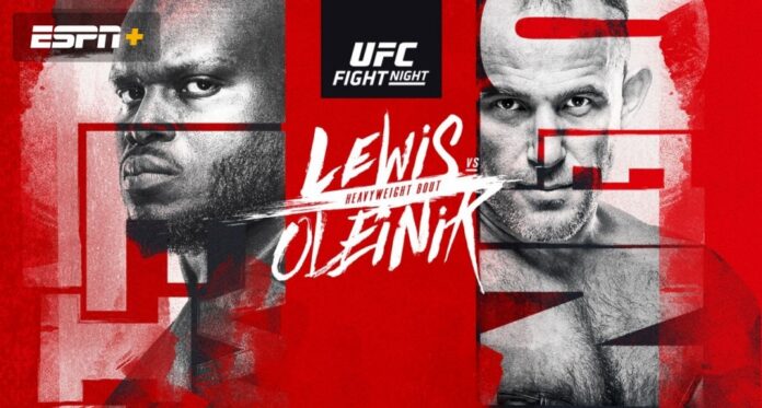 Derrick Lewis, Alexey Oleynik