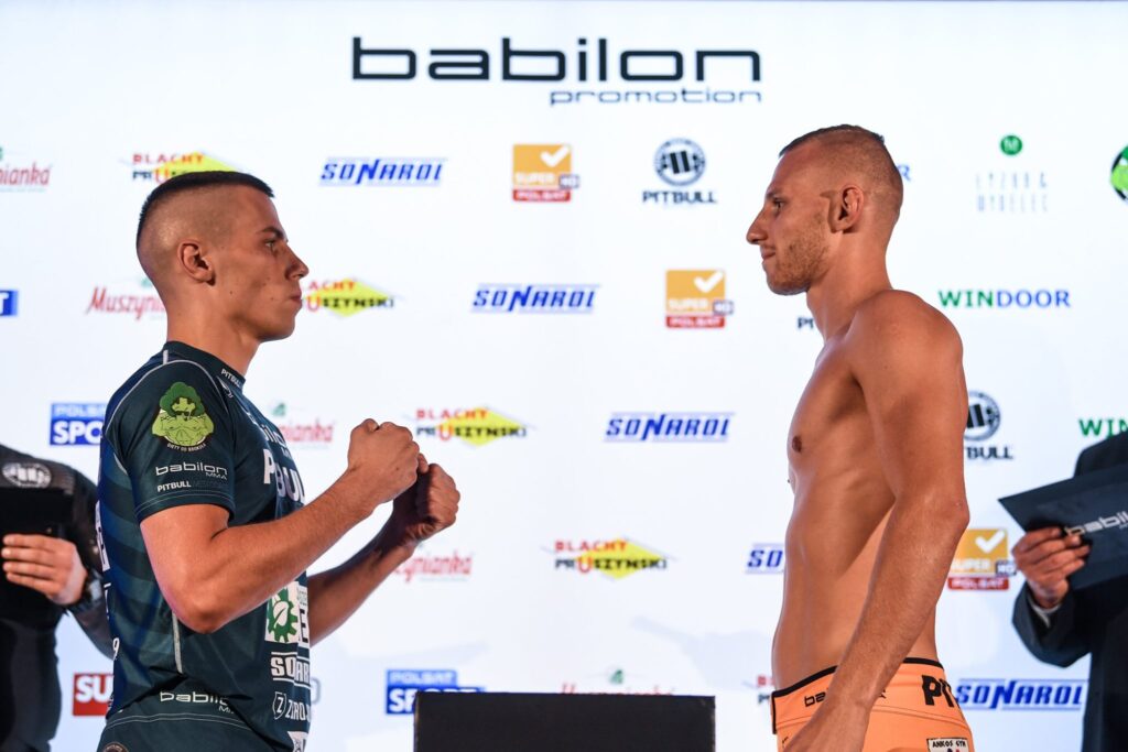 Babilon MMA 15: Dawid Śmiełowski znokautował Huberta Sulewskiego